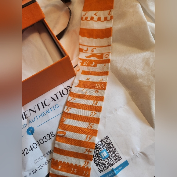 COA Hermes Twilly Orange and Blue - Picture 2 of 15